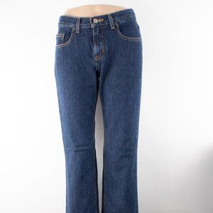 Express Low Rise Flare Bootcut 1 2 (26 X 32) Women's Denim Jeans Dark Wash NWT